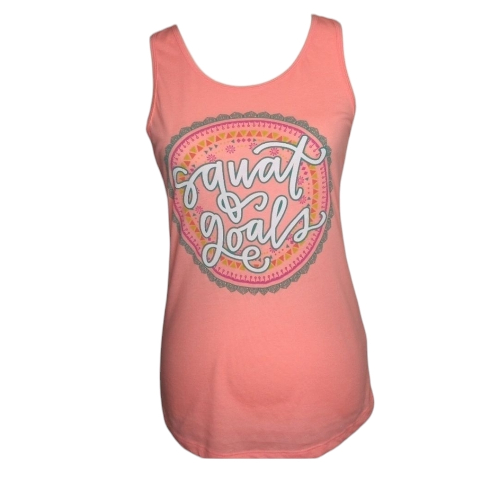 🌵KAVIO! Squat Goals Muscle Shirt Sz M